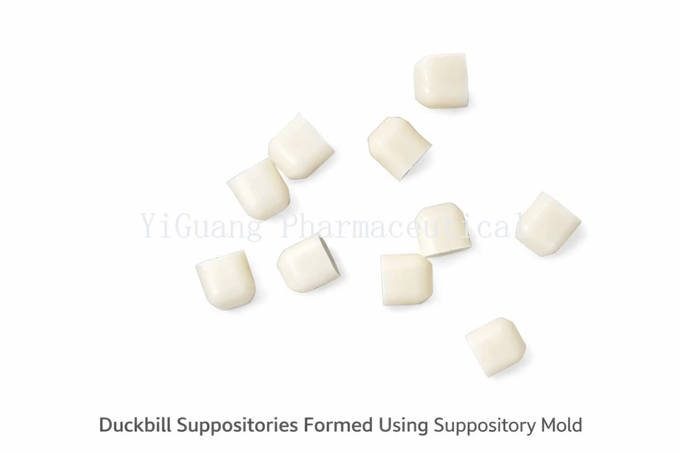 100-Cavity Duckbill Shape Suppository Mold factory